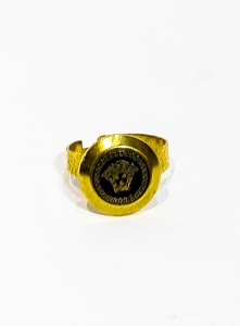 Versace Women Medusa Gold Plated Ring